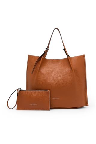 Borsa in pelle colore caramello. GIANNI CHIARINI | 11637-CARAMELLO